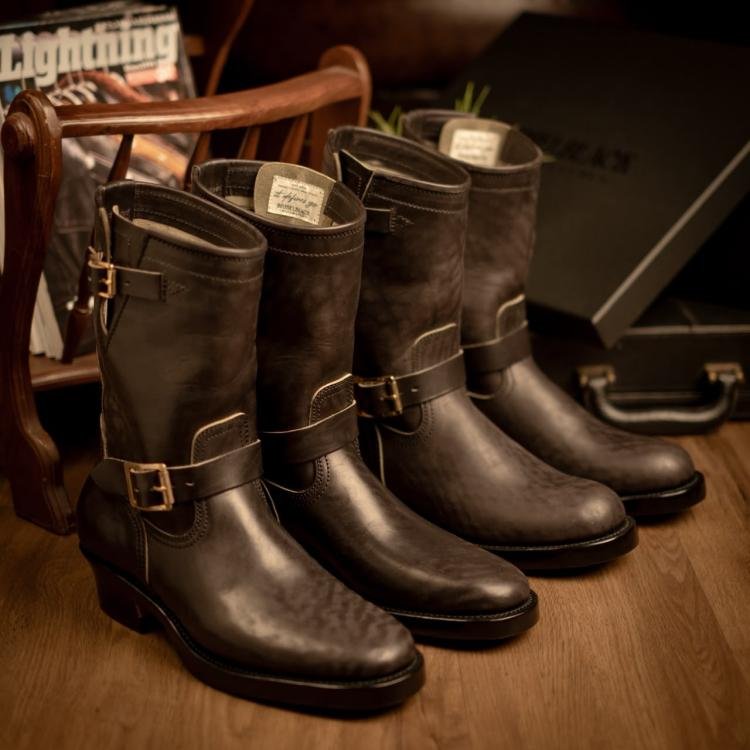 Briselblack 10” Engineer Boots “The Keeper” 3.0   Unstructured Toe Box